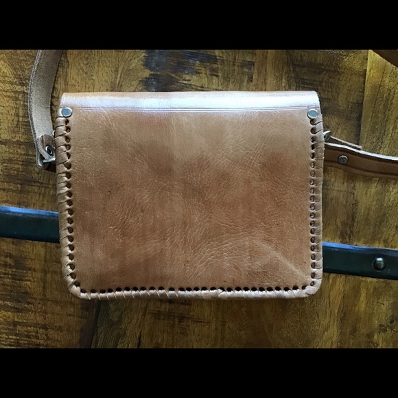 REAL MOROCCAN LEATHER CROSSBODY BAG - Picture 4 of 4